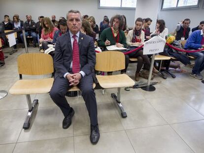 Jos&eacute; Ortega Cano, pictured at an earlier date during his trial in Seville.