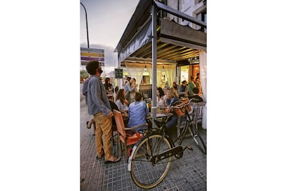 El Vintage Cafè Lounes, situat a la zona de Santa Catalina, a la capital mallorquina.