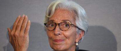 La directora gerente del Fondo Monetario Internacional (FMI), Christine Lagarde.