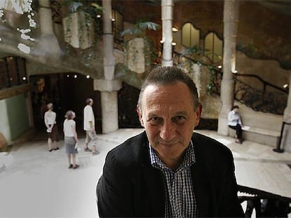 El filósofo Yves Michaud, en Barcelona.