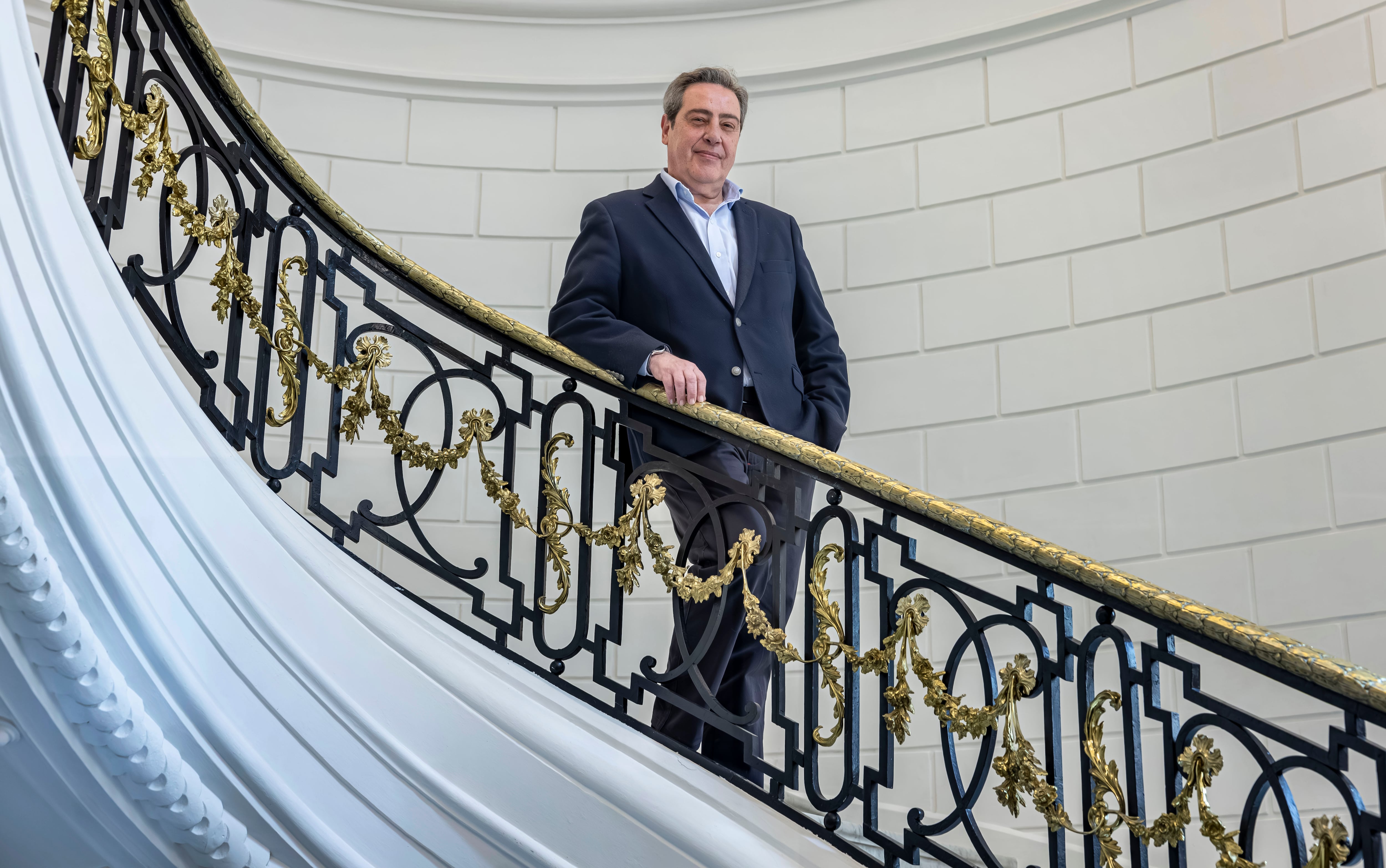 José María Llanos, el portavoz de Vox en Las Cortes valencianas, este martes. 