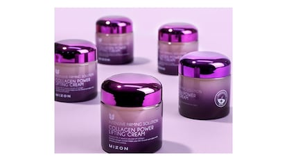 Crema coreana antiedad con colágeno marino