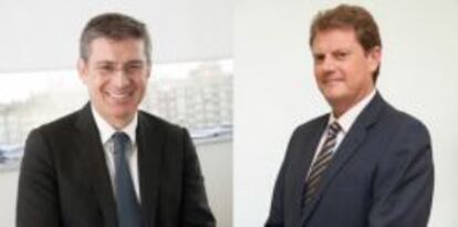 Miguel Jurado y Vicente Mohedano, nuevos presidente y director general de FCC Construcción, respectivamente.