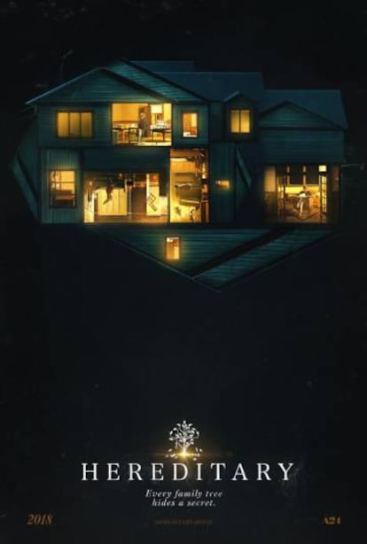 El p&oacute;ster de &#039;Hereditary&#039;, la pel&iacute;cula de terror que ha entusiasmado a los cr&iacute;ticos en Sundance.