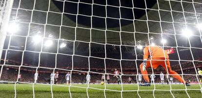 Imagen de un partido entre el Athletic de Bilbao y el Real Valladolid.