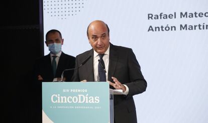 El consejero delegado de Acciona Energía, Rafael Mateo, en una imagen de archivo.