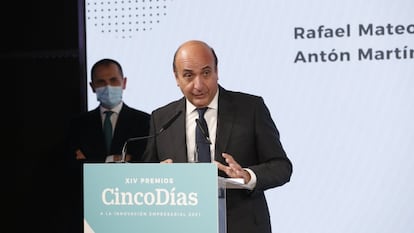 El consejero delegado de Acciona Energía, Rafael Mateo, en una imagen de archivo.