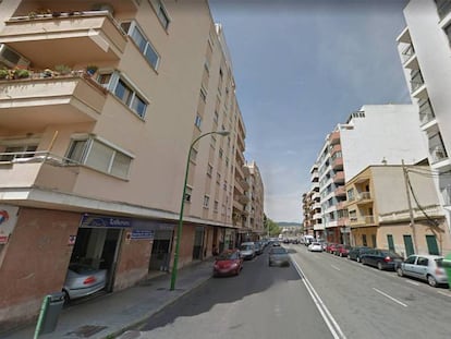 Viviendas en la barriada de Camp Redó en Palma.