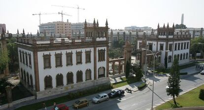 Edificio de Tabacalera donde se iba a ubicar el museo de las gemas