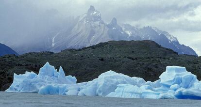 Glaciares en Chile.  