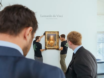 Imagen del documental 'Da Vinci a subasta: la historia del 'Salvator Mundi'