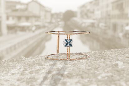 El diamante azul, la piedra más codiciada de la joyería, protagoniza las colecciones de Marzio Milano.