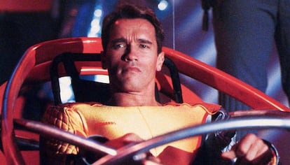Arnold Schwarzenegger en Perseguido