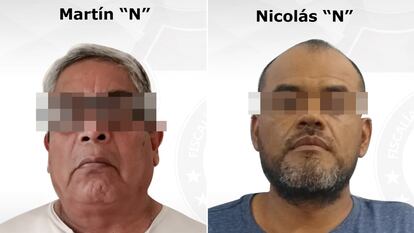 Los detenidos por el homicidio del presidente municipal de Xoxocotla: Martín "N" y Nicolás "N".