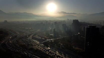 Ola de frio polar en Santiago de Chile