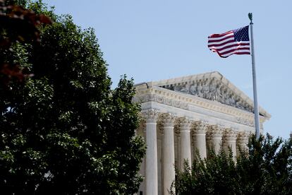The U.S. Supreme Court building is seen in Washington, U.S., June 26, 2022.