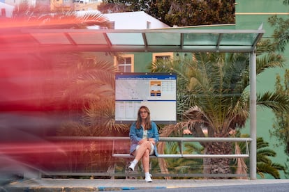 La escritora y traductora Meryem El Mehdati en Las Palmas de Gran Canaria.