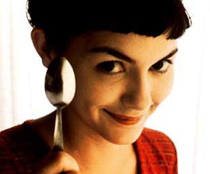 Andrey Tautou, en un fotograma de <i>Amelie</i>.