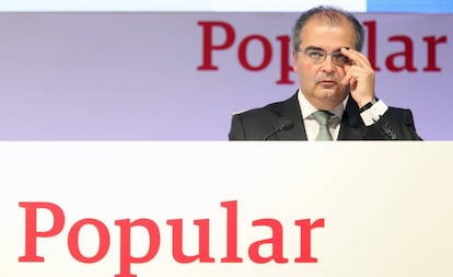 El expresidente del Banco Popular Ángel Ron.