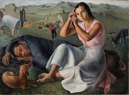 ‘Gitanos’ (1934), de Rosario de Velasco.