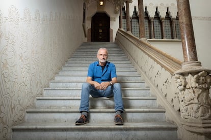 Ramón López de Mántaras, profesor del CSIC, en el Palau Macaya de Barcelona, el pasado 6 de julio.