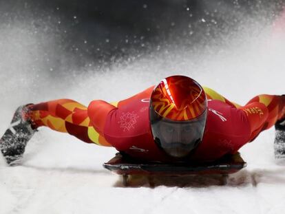 Ander Mirambell, en los Juegos de PyeongChang 2018.