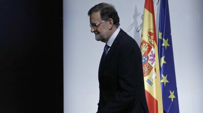 El presidente del Gobierno, Mariano Rajoy. 