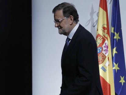 El presidente del Gobierno, Mariano Rajoy. 