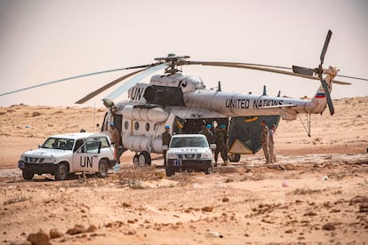 Soldados ONU Sahara Occidental