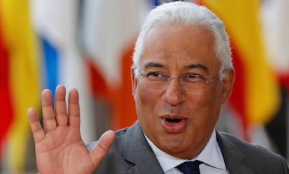 António Costa, la semana pasada en Bruselas.