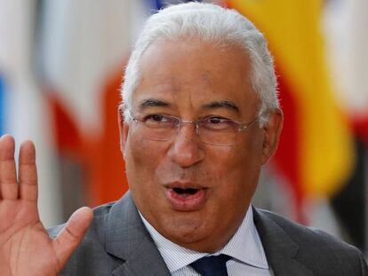 António Costa, la semana pasada en Bruselas.