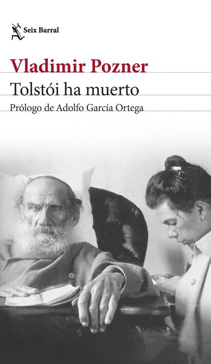 Portada de 'Tolstói ha muerto', de Vladimir Pozner.