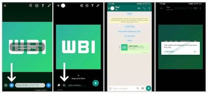 WhatsApp, mensajes que caducan.