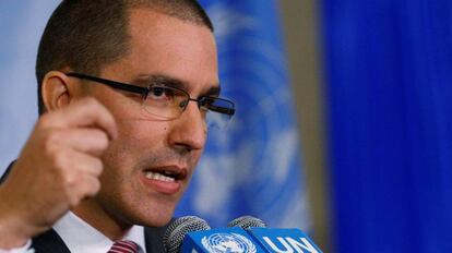 El canciller venezolano Jorge Arreaza 