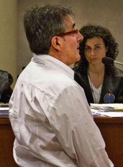 Jordi Ausàs, durant el judici.