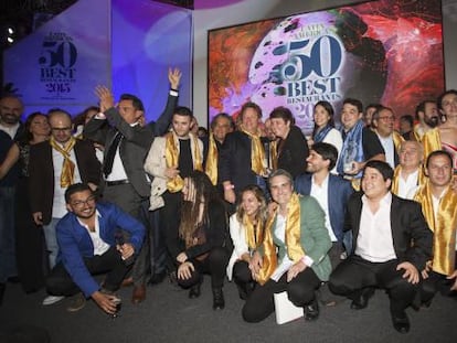 Os premiados do 50 Best.