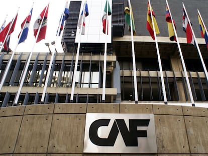 Sede del Banco de desarrollo de América Latina (CAF) en Caracas (Venezuela).