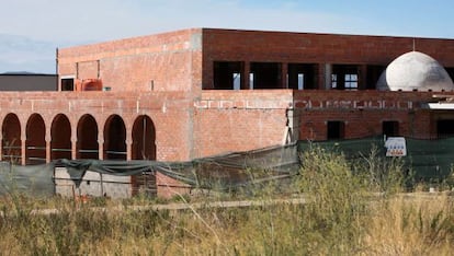 El oratorio de Torroella de Montgrí en su estado actual de obras.