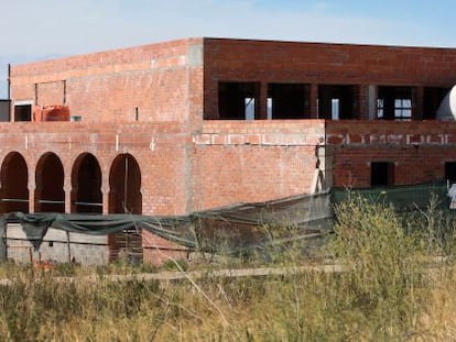 El oratorio de Torroella de Montgrí en su estado actual de obras.