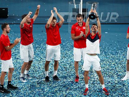 España - Serbia, la final de la ATP Cup