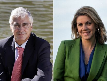 José María Barreda, presidente en funciones de Castilla-La Mancha, y Dolores de Cospedal.