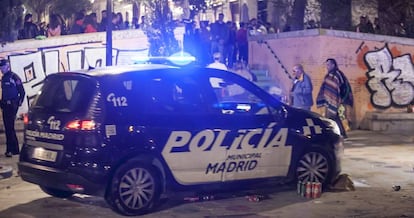 Un coche de Policía Municipal, en una imagen de archivo.