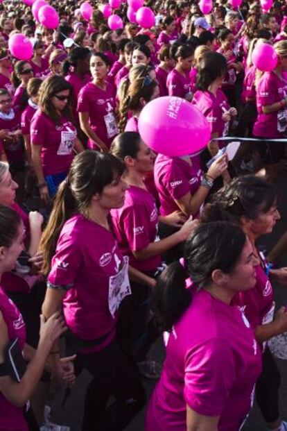 Un momento de la carrera celebrada en Barcelona.