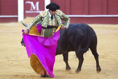 Morante de la Puebla en la pasada Feria de Agosto de Málaga.