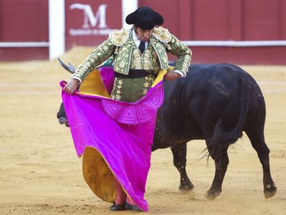 Morante de la Puebla en la pasada Feria de Agosto de Málaga.