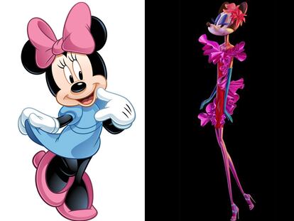 ¿Está Minnie Mouse demasiado gorda para la moda?