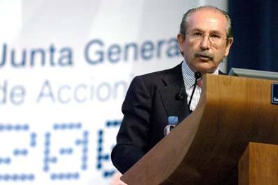 El expresidente de Sacyr Vallehermoso, Luis del Rivero, en una foto de archivo.