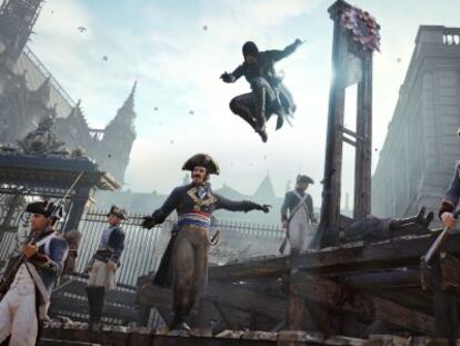 Imagen de la Revoluci&oacute;n Francesa que recrea &#039;Assassin&#039;s creed unity&#039;. 