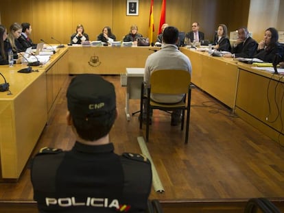 Un juicio por agresión sexual a menores en 2019 en Madrid.