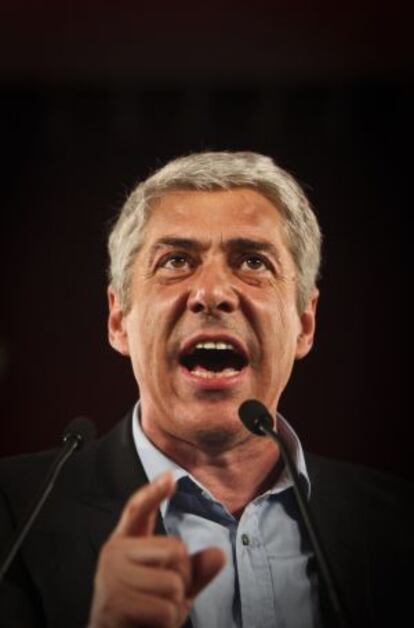 José Socrates durante un discurso en 2011. / PATRICIA DE MELO MOREIRA (AFP)